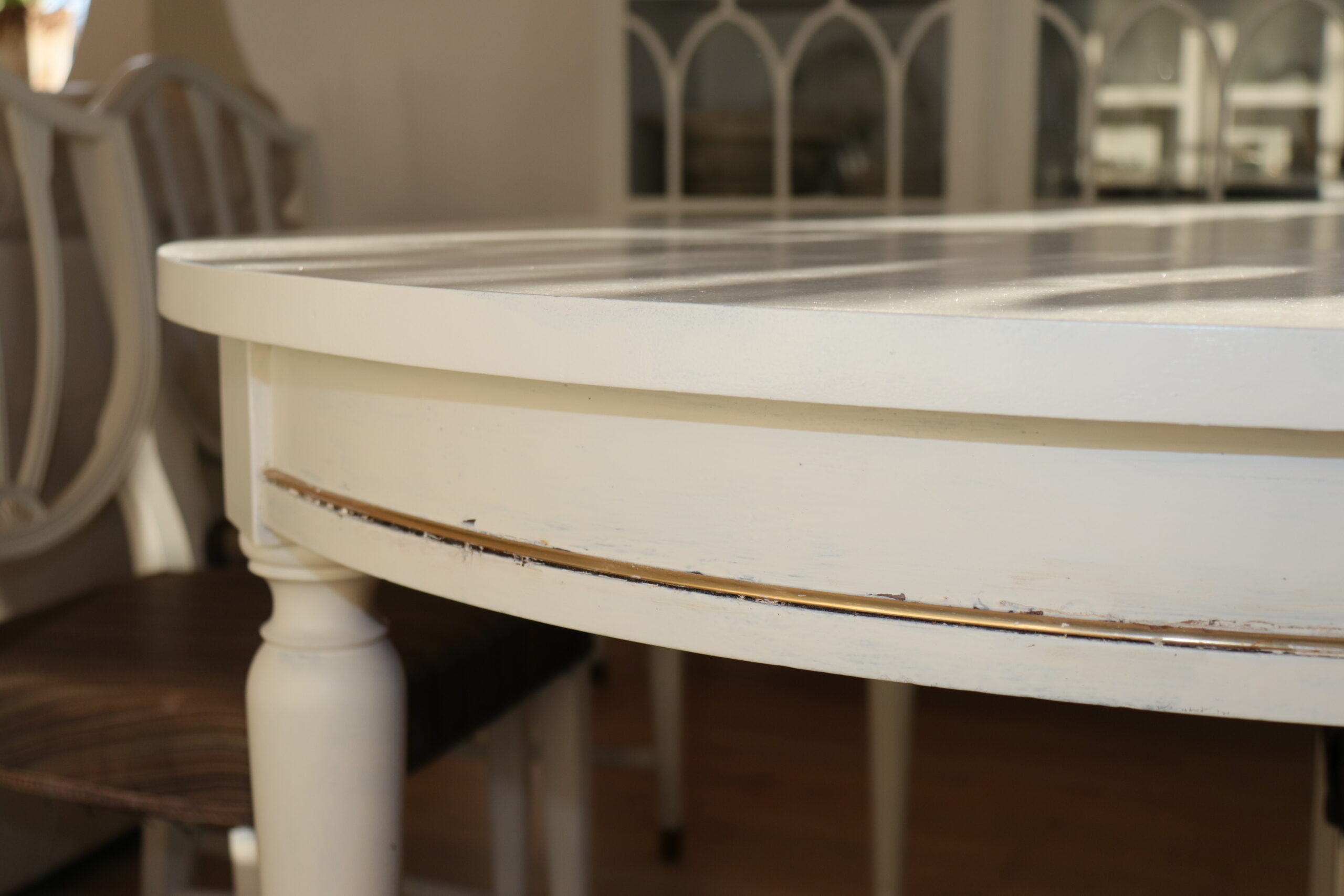 Disse elektropositive Far Hepplewhite spisebord (antikt) | Retro Møbler